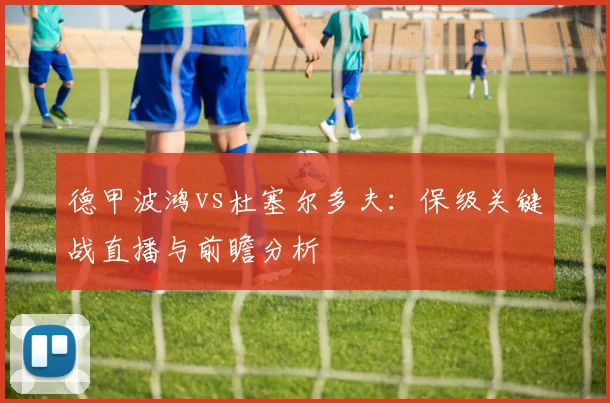 德甲波鸿vs杜塞尔多夫：保级关键战直播与前瞻分析