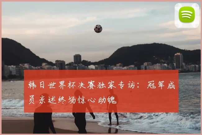 韩日世界杯决赛独家专访：冠军成员亲述终场惊心动魄